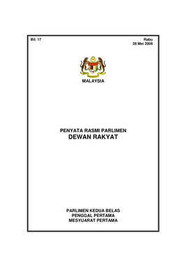 Dewan Rakyat