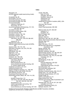 (Adjusted Capital Asset Pricing Model), 563 Acceptable Risk, 96