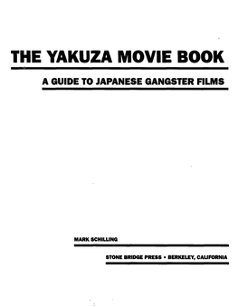 The Yakuza Movie Book