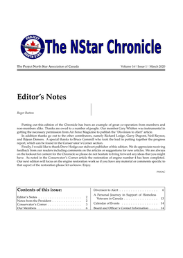 The Nstar Chronicle
