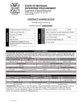 Change Notice Template