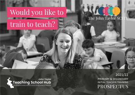 Download Our Prospectus