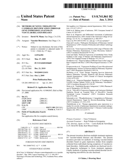 (12) United States Patent (10) Patent No.: US 8,741,861 B2 Mann (45) Date of Patent: Jun