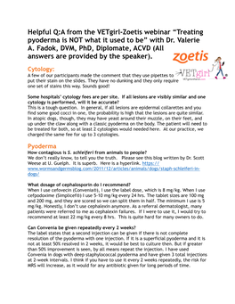 Treating Pyoderma Is NOT What It Used to Be Vetgirl Final