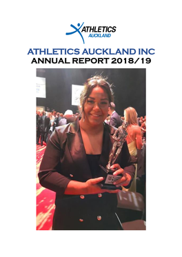 Athletics Auckland Inc Annual Report 2018/19