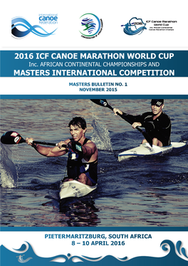 2016 Icf Canoe Marathon World Cup Masters