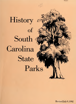 History of South Carolina State Parks