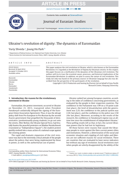 The Dynamics of Euromaidan