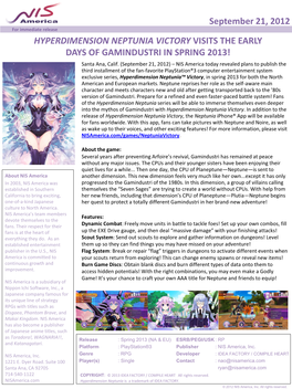 September 21, 2012 HYPERDIMENSION NEPTUNIA