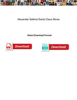 Alexander Salkind Santa Claus Movie