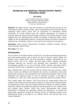 Designing and Applying a Nonparametric Option Valuation Model