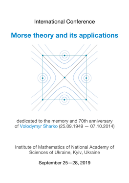 Morse Theory and Its Applications
