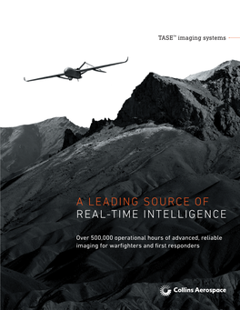 TASE Imaging Systems Is the Leader in Steering and Electronic Image Stabilization Creating Sound Solutions in Demanding Environments