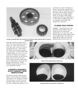 Cosworth Head/Pinto Block Camshaft Drive