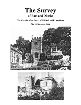 The Survey of Bath and District