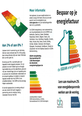 Energiefactuur Naar Van Je Gemeente