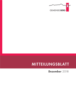 Mitteilungsblatt