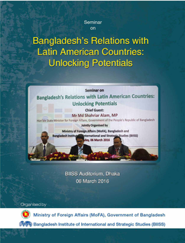 Seminar on Bangladesh's Relations with Latin American Countries