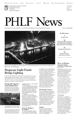 PHLF News Publication