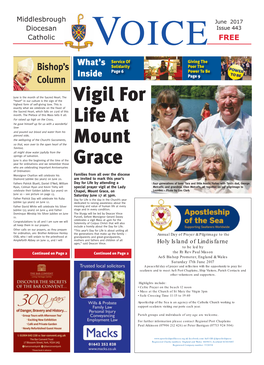 Vigil for Life at Mount Grace
