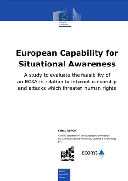 European Capability for Situational Awareness