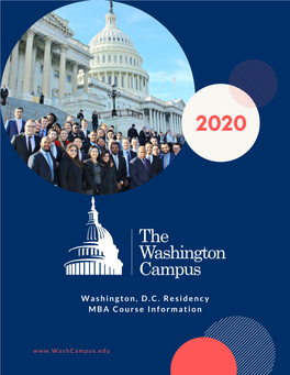 Washington, D.C. Residency MBA Course Information