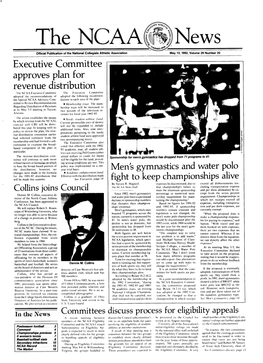 THE NCAA NEWS/May 13.1992