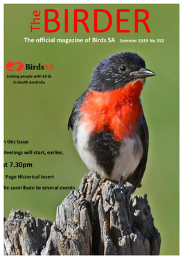 The Birder, No. 252, Summer 2019