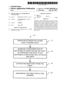 (12) Patent Application Publication (10) Pub. No.: US 2011/0206798 A1 L0ew (43) Pub