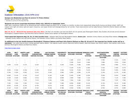 DART.Org--Orange Line Weekends/Los Fines De Semana to Victory Station