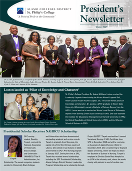 President's Newsletter