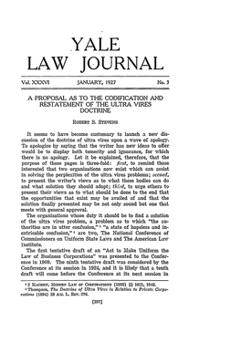 Yale Law Journal