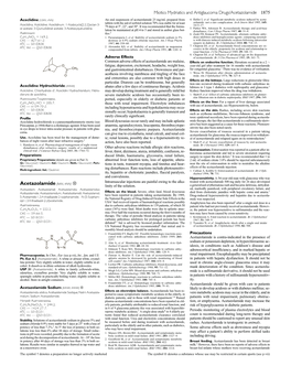 Aceclidine Hydrochloride (Rinnm) Abates After a Few Days of Continuous Therapy