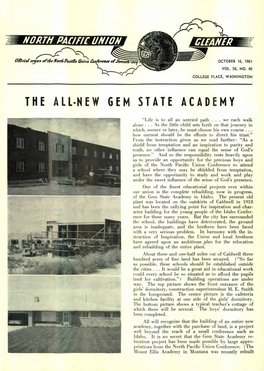 The All-New Gem State Academy