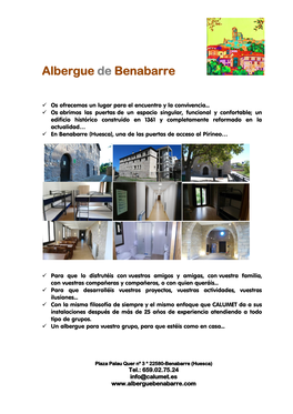 Albergue De Benabarre