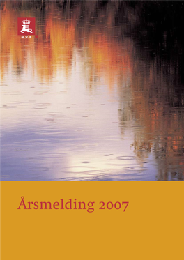 Årsmelding 2007 «Vann Og Energi for En