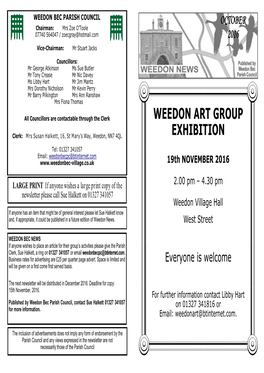 Weedon News October 16.Pub