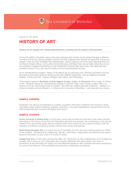 History of Art