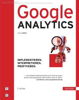 Google Analytics, 2. Auflage