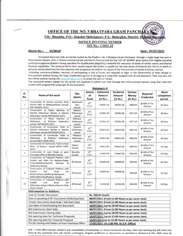 Ce of the No.5 Bhatpara Gram Pan