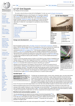 LZ 127 Graf Zeppelin from Wikipedia, the Free Encyclopedia