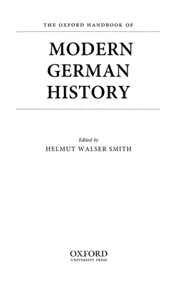 Modern German History