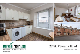 22 St. Vigeans Road ARBROATH, DD11 4DL 01382 721 212 22 ST