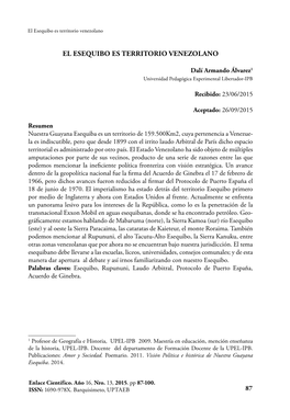 El Esequibo Es Territorio Venezolano