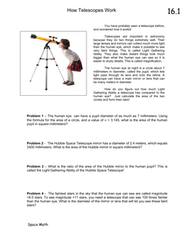 Early Observations, from Telescopes to Spacecraft