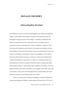 Donald-Crummey-African-Banditry