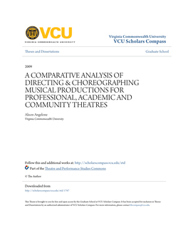 A Comparative Analysis of Directing