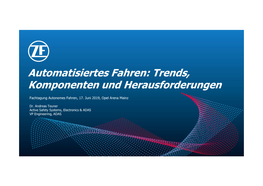 Trends, Komponenten Und Herausforderungen