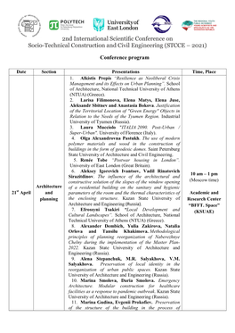 Conference Program