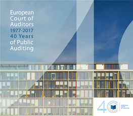 Of Public Auditing European Court of Auditors